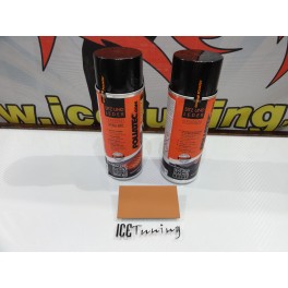 Spray repara&ccedil;&atilde;o e pintura + spray  selante + spray cognac Mate para Volantes, bancos, interiores e bancos de mota