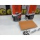 Spray reparação e pintura + spray de limpeza bege Mate para Volantes, bancos, interiores e bancos de mota