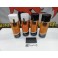 kit de reparação e pintura de plásticos, volantes, bancos, interiores + limpeza + primário + selante Branco mate 