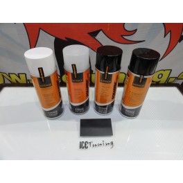 kit de repara&ccedil;&atilde;o e pintura de pl&aacute;sticos, volantes, bancos, interiores + limpeza + prim&aacute;rio + selante Preto brilhante