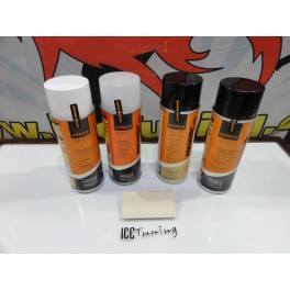 kit de repara&ccedil;&atilde;o e pintura de pl&aacute;sticos, volantes, bancos, interiores + limpeza + prim&aacute;rio + selante Bege mate 