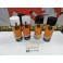 kit de reparação e pintura de plásticos, volantes, bancos, interiores + limpeza + primário + selante Branco mate 