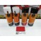 kit de reparação e pintura de plásticos, volantes, bancos, interiores + limpeza + primário + selante cognac mate 