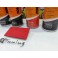kit de reparação e pintura de plásticos, volantes, bancos, interiores + limpeza + primário + selante cognac mate 