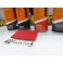 kit de reparação e pintura de plásticos, volantes, bancos, interiores + limpeza + primário + selante cognac mate 