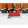 kit de reparação e pintura de plásticos, volantes, bancos, interiores + limpeza + primário + selante cognac mate 