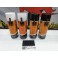 kit de reparação e pintura de plásticos, volantes, bancos, interiores + limpeza + primário + selante vermelho mate 