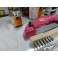 Tinta alta temperatura Foliatec, rosa, para bombas / pinças de travão, kit 3 componentes + kit de instalação