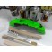 Tinta alta temperatura Foliatec, verde neon, para bombas / pinças de travão, kit 3 componentes + kit de instalação