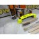 Tinta alta temperatura Foliatec, amarelo neon, para bombas / pinças de travão, kit 3 componentes + kit de instalação
