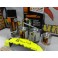 Tinta alta temperatura Foliatec, amarelo neon, para bombas / pinças de travão, kit 3 componentes + kit de instalação