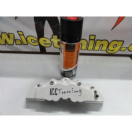 Tinta em spray de alta temperatura Foliatec de cor Branco Brilhante para bombas / pin&ccedil;as de trav&atilde;o