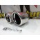 Ponteiras De Escape Redonda 70mm X 129MM 100% De Inox
