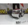 Ponteiras de escape universal Dupla desnivelada 2x 60mm x 200MM inox estilo / tipo bmw M3/M5 lado direito