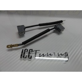 Ficha / Socket / Suporte De Lampadas De Halog&ecirc;nio Ou Lampadas Led H1 em porcelana
