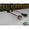 Ficha / socket de conversao lampadas de halogênio ou de led H8 para H11