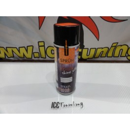 Selante transparente efeito met&aacute;lico com purpurinas em spray 400ml Foliatec para tinta pl&aacute;stica remov&iacute;vel.