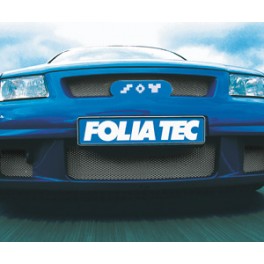 ALU RACE- Grille stretch grid design, wide, preto, 20 x 120 cm, 1 piece