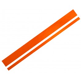 Autocolante / sticker Linhas Foliatec 5,8 x 150cm cor laranja cromado mate