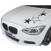 Autocolante / sticker Estrelas Foliatec 63 x 39cm cor dourado