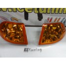 Pisca / farois / farolins / honda civic crx del sol fundo laranja