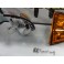 Pisca / farois / farolins / honda civic crx del sol fundo laranja
