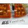 Pisca / farois / farolins / HONDA CIVIC 92-95 2 Portas fundo Laranja EURO LOOK