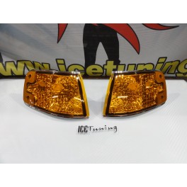 Farolins / farois / Pisca frontal Honda CRX 88-89 Laranja EURO LOOK