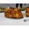 Farolins / farois / Pisca frontal Honda CRX 88-90 Laranja EURO LOOK