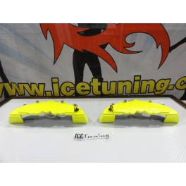DIY Capas de travao universal com tinta de alta temperatura Foliatec Amarelo Neon Brilhante