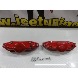 DIY Capas de travao universal com tinta de alta temperatura Foliatec Vermelho Brilhante