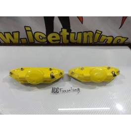 DIY Capas de travao universal com tinta de alta temperatura Foliatec Amarelo Brilhante