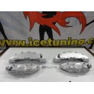 Kit 4 capas de travao universal com tinta de alta temperatura Foliatec Cinza Prata Metálico Brilhante