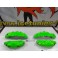 Kit 4 capas de travao universal com tinta de alta temperatura Foliatec Verde Neon Brilhante