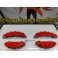 Kit 4 capas de travao universal com tinta de alta temperatura Foliatec Vermelho Performance Brilhante