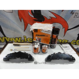 Capas universal + Tinta alta temperatura Foliatec Preto Brilhante