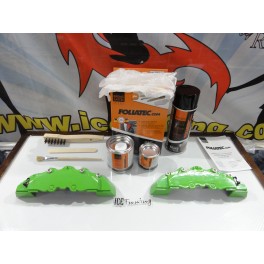 Capas universal + Tinta alta temperatura Foliatec Verde Green Power Brilhante