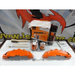 Capas universal + Tinta alta temperatura Foliatec Laranja Brilhante