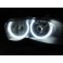 Aros / Argolas Angel Eyes em 3D CRYSTAL duas cores BMW E46 (Sem Xenon De Origem), E46 COUPE