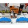 Capas Brembo + Tinta alta temperatura Foliatec Azul GT Brilhante