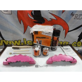 Capas universal + Tinta alta temperatura Foliatec Rosa Metalico Brilhante