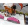 Capas Brembo + Tinta alta temperatura Foliatec Rosa Metalico Brilhante