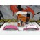 Capas Brembo + Tinta alta temperatura Foliatec Rosa Metalico Brilhante