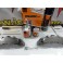 Capas Brembo + Tinta alta temperatura Foliatec Carbono / Antracite Metálico Brilhante