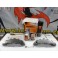 Capas Brembo + Tinta alta temperatura Foliatec Carbono / Antracite Metálico Brilhante