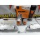 Capas Brembo + Tinta alta temperatura Foliatec Cinza Prata Metálico Brilhante