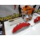 Capas Brembo + Tinta alta temperatura Foliatec Vermelho Mate