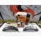 Capas Brembo + Tinta alta temperatura Foliatec Preto Mate