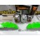 Capas Brembo + Tinta alta temperatura Foliatec Verde neon brilhante