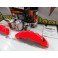 Capas Brembo + Tinta alta temperatura Foliatec Vermelho neon brilhante